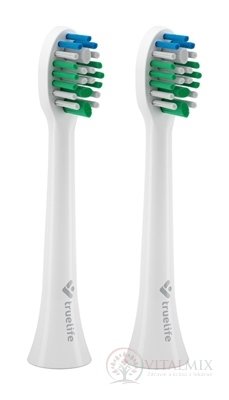 TrueLife SonicBrush Compact Heads White Standard náhradné hlavice pre sonickú zubnú kefku 1x2 ks