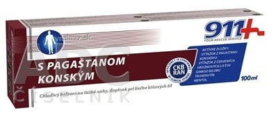 Twins Tek 911+ S PAGAŠTANOM KONSKÝM chladivý balzam 1x100 ml