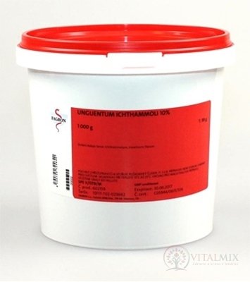 Unguentum ichthammoli 10% - FAGRON v dóze 1x1000 g