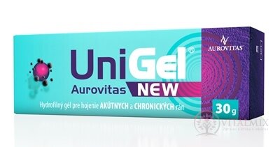 UniGel AUROVITAS NEW hydrofilný gél pre hojenie rán 1x30 g