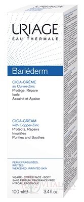 URIAGE Bariederm CICA CREAM regeneračný krém s obsahom medi a zinku 1x100 ml