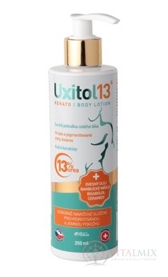 Uxitol 13 Kerato zjemňujúce telové mlieko 1x250 ml