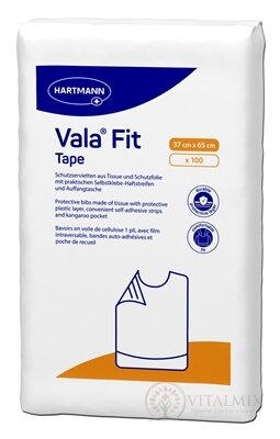 ValaFit Tape ochranné podbradníky (37 x 65 cm) 1x100 ks