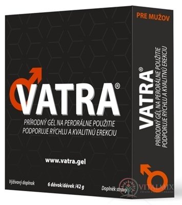 VATRA pre mužov gél na perorálne použitie 6x7 g (42 g)