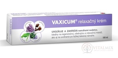 VAXICUM relaxačný krém 1x100 ml