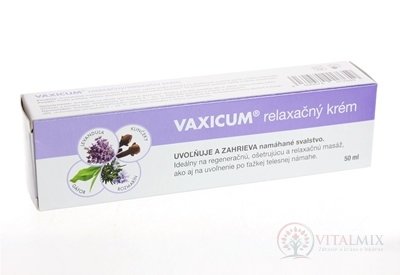 VAXICUM relaxačný krém 1x50 ml