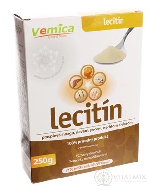 Vemica LECITÍN Sójový prášok 1x250 g
