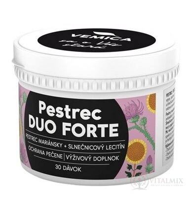 Vemica Pestrec DUO FORTE prášok (30 dávok) 1x90 g