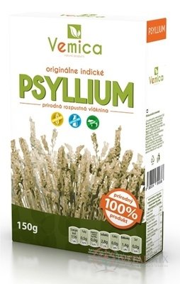 Vemica PSYLLIUM originálne indické prášok, rozpustná vláknina 1x150 g
