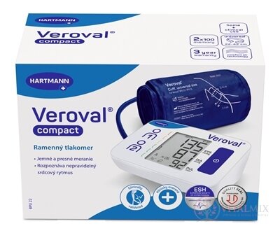 Veroval compact BPU 22 tlakomer digitálny ramenný s univerzálnou manžetou (22-42 cm) (inov.2025) 1x1 ks