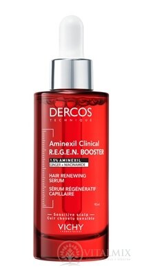 VICHY DERCOS Aminexil Clinical R.E.G.E.N. BOOSTER booster pre obnovu vlasov s kvapkadlom 1x90 ml