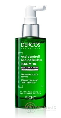 VICHY DERCOS ANTI-DANDRUFF SERUM 10 ošetrujúce sérum na pokožku hlavy proti lupinám 1x90 ml
