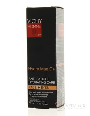 VICHY HOMME HYDRA MAG C+ posilňujúci krém pre mužov (M2918701) 1x50 ml