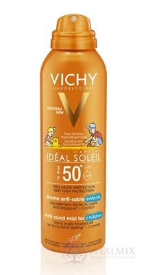VICHY IDEAL SOLEIL Anti-Sand pre deti SPF 50+ sprej (MB001800) 1x200 ml
