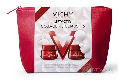 VICHY LIFTACTIV COLLAGEN SPECIALIST 16 XMAS 2025 denný krém 50 ml + nočný krém 50 ml, 1x1 set