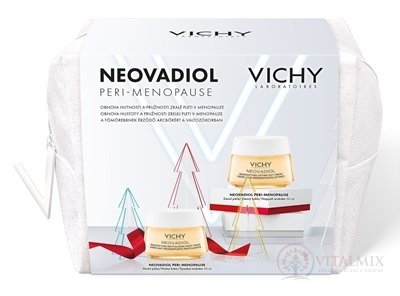 VICHY NEOVADIOL PERI-MENOPAUSE XMAS 2022 denný krém 50 ml + nočný krém 50 ml, 1x1 set