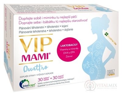 VIP MAMI Quattro (30 tbl + 30 cps), 1x1 set