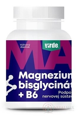 VIRDE Magnézium bisglycinát + B6 cps 1x90 ks