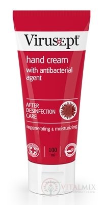 Virusept krém na ruky s antibakteriálnou prísadou 1x100 ml