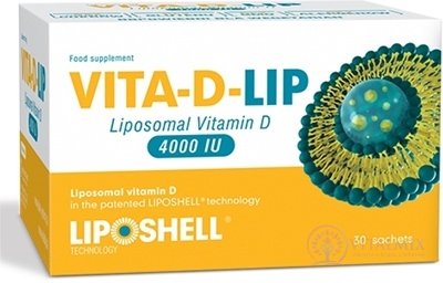 VITA-D-LIP Liposomal Vitamin D 4000 IU gél vo vrecúškach 1x30 ks