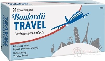 Vitabalans Boulardii TRAVEL cps 1x20 ks
