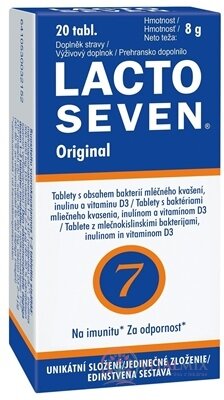 Vitabalans LACTOSEVEN tbl 1x20 ks