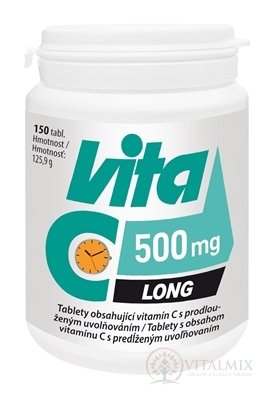 Vitabalans Vita C 500 mg LONG tbl plg 1x150 ks