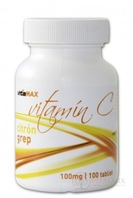 VITAMAX VITAMÍN C 100MG CITRÓN GREP tbl 1x100 ks