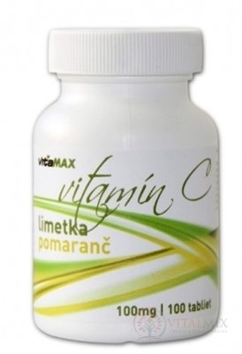 VITAMAX VITAMIN C 100MG POMARANČ-LIMETKA tbl 1x100 ks