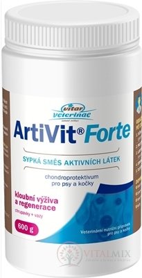 VITAR Veterinae Artivit Forte sypká zmes 1x600 g