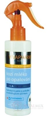 VIVAPHARM KOZIE MLIEKO PO OPAĽOVANÍ s chladivým jogurtom 1x250 ml