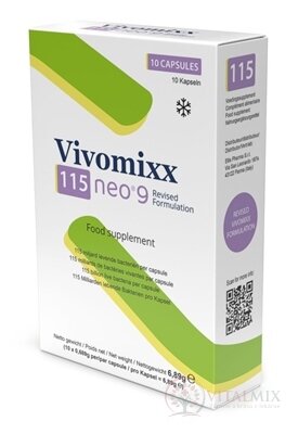 Vivomixx neo 115 miliárd kapsuly 1x10 ks