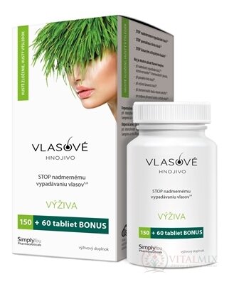 VLASOVÉ hnojivo tbl 150+60 zadarmo (210 ks)