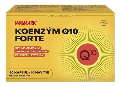 WALMARK Koenzym Q10 FORTE cps (limitovaná edícia) 50+10 navyše (60 ks)