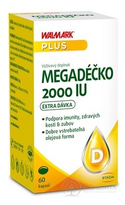 WALMARK Megadéčko 2000 IU 1x60ks