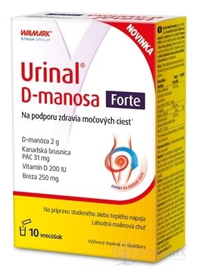 Urinal D-manosa Forte vrecúška 1x10 ks
