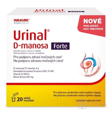 Urinal D-manosa Forte vrecúška 1x20 ks