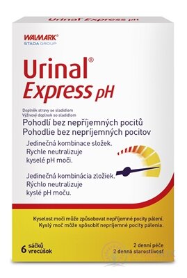 Urinal Express pH vrecúška 1x6 ks