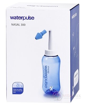 WATERPULSE NASAL YT-300 FĽAŠA NA VÝPLACH NOSA s riadeným prietokom tekutiny, obsah fľaše 300 ml, 1x1 ks