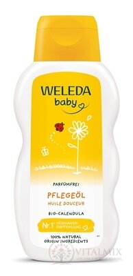 WELEDA baby NECHTÍKOVÝ dojčenský olej (Calendula Pflegeöl) 1x200 ml