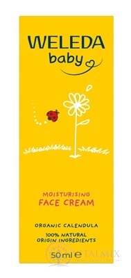 WELEDA baby NECHTÍKOVÝ pleťový krém hydratačný (Calendula) 1x50 ml