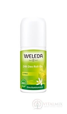 WELEDA CITRUS 24h Deo Roll-on bez hliníkových solí 1x50 ml