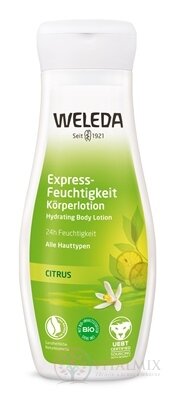 WELEDA CITRUS Telové mlieko expresne 24h hydratujúce 1x200 ml