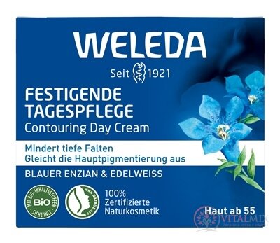 WELEDA Liftingový Denný krém modrý horec a plesnivec alpínsky 1x40 ml