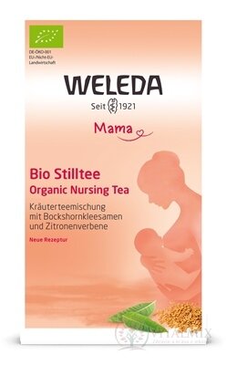 WELEDA Mama BIO Čaj pre dojčiace ženy porciovaný 20x2 g (40 g)