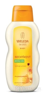 WELEDA baby NECHTÍKOVÝ detský olej (Calendula Pflegeöl) 1x200 ml