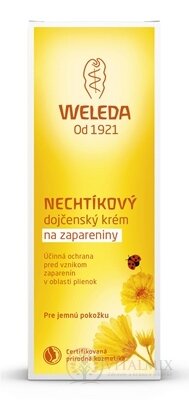 WELEDA NECHTÍKOVÝ dojčenský krém na zapareniny (Calendula Babycreme)(verzia 2019) 1x75 ml