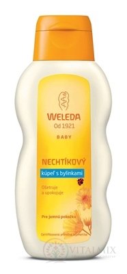 WELEDA baby NECHTÍKOVÝ kúpeľ s bylinkami (Calendula Bad) 1x200 ml
