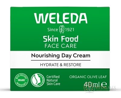 WELEDA Skin Food Nourishing Day Cream denný pleťový krém, vyživuje a hydratuje 1x40 ml