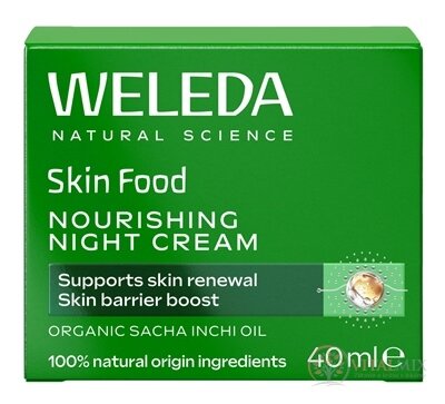 WELEDA Skin Food Nourishing Night Cream nočný pleťový krém, vyživuje a hydratuje  1x40 ml